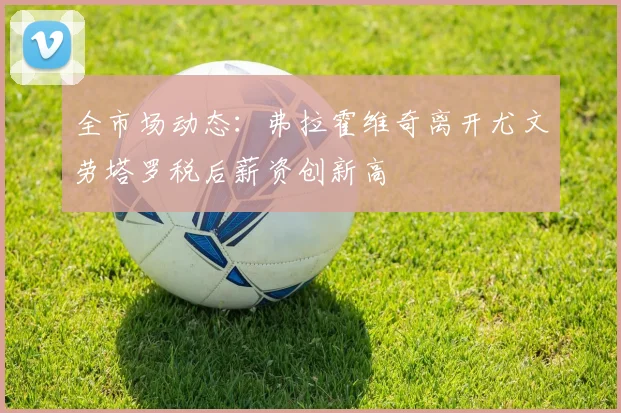 全市场动态：弗拉霍维奇离开尤文劳塔罗税后薪资创新高